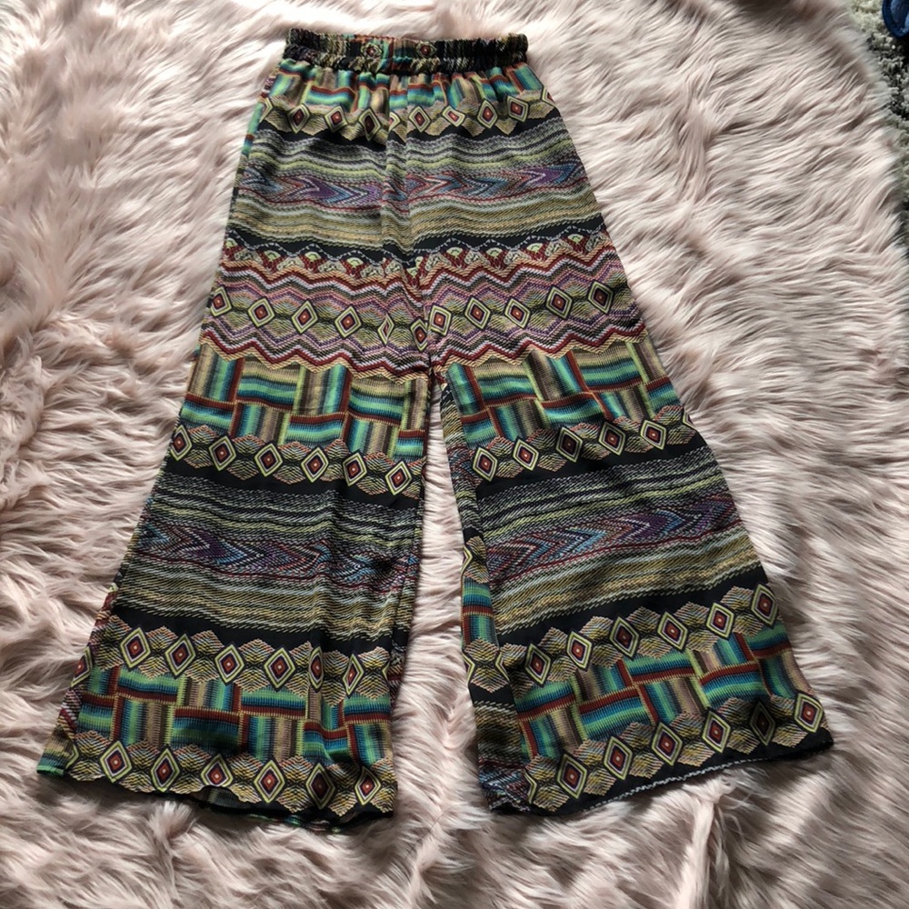 Aztec Print Fabrik Pants